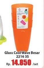 Promo Harga CLARIS Cool Wave Glass  - Hari Hari