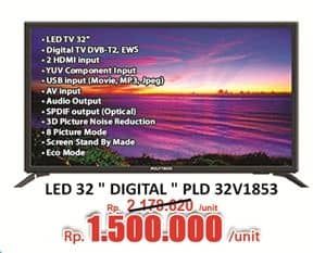 Promo Harga Polytron PLD 32V1853 Digital LED TV  - Hari Hari