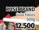Promo Harga ROSE BRAND Gula Halus 500 gr - Lotte Grosir