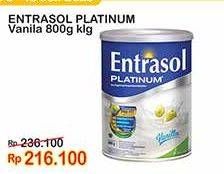 Promo Harga Entrasol Platinum Vanilla 800 gr - Indomaret