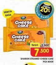 Promo Harga Sharon Steamed Cheese Cake All Variants 80 gr - Superindo