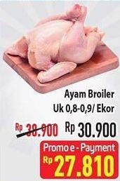 Promo Harga Ayam Broiler 800 gr - Hypermart