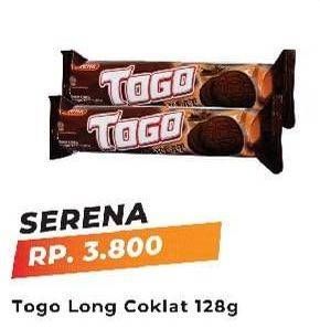 Promo Harga SERENA TOGO Biskuit Cokelat 128 gr - Yogya