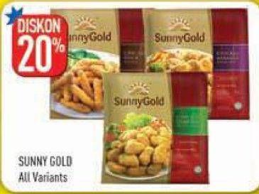 Promo Harga SUNNY GOLD Chicken Nugget All Variants  - Hypermart