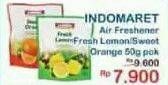 Promo Harga Indomaret Air Freshener Fresh Lemon, Sweet Orange 50 gr - Indomaret
