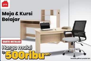 Promo Harga Pira Meja & Kursi Belajar  - COURTS