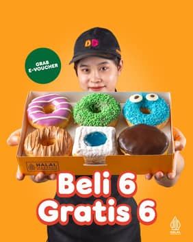 Promo Harga Grab e-Voucher  - Dunkin Donuts