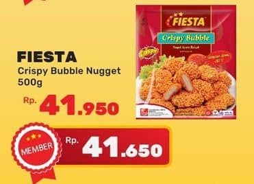 Promo Harga Fiesta Naget Crispy Bubble 500 gr - Yogya