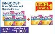 Promo Harga Imboost Bone Effervescent Orange 2 pcs - Indomaret