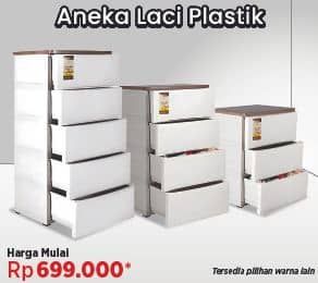 Aneka Laci  Harga Promo Rp699.000, Aneka Laci Plastik, Harga Mulai, Tersedia Pilihan Warna Lain