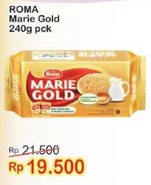 Promo Harga ROMA Marie Gold 240 gr - Indomaret