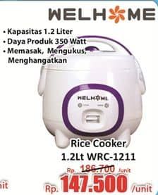 Promo Harga Welhome WRC-1211  - Hari Hari