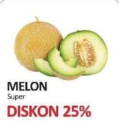 Promo Harga Melon Super per 100 gr - Yogya