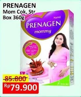 Promo Harga Prenagen Mommy Velvety Chocolate, Lovely Strawberry 400 gr - Alfamart