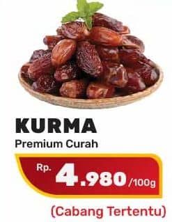 Promo Harga Kurma Premium per 100 gr - Yogya
