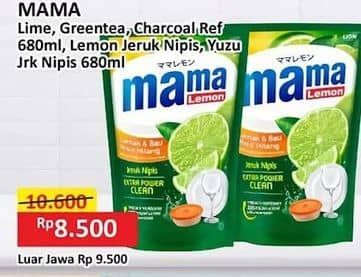 Promo Harga Mama Lime & Lemon  - Alfamart