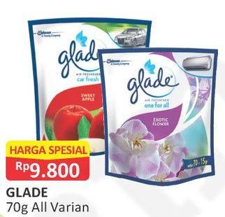 Promo Harga GLADE One For All All Variants 70 gr - Alfamart