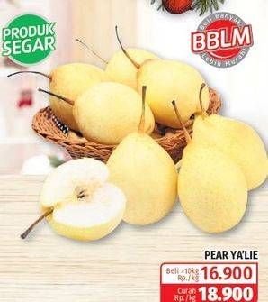 Promo Harga Pear Ya Lie  - Lotte Grosir