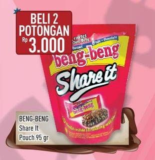 Promo Harga BENG-BENG Share It per 2 pouch 95 gr - Hypermart