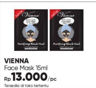 Promo Harga Vienna Face Mask 15 ml - Guardian