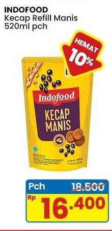 Promo Harga Indofood Kecap Manis 520 ml - Indomaret