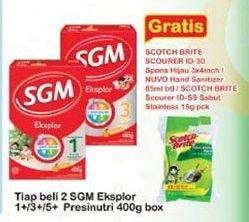 Promo Harga SGM Eksplor 1+/ 3+/ 5+ 400 gr - Indomaret