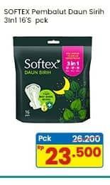 Promo Harga Softex Daun Sirih 3 In 1 16 pcs - Indomaret