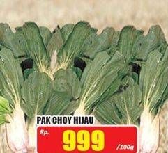 Promo Harga Pak Choy Hijau per 100 gr - Hari Hari