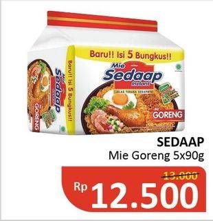 Promo Harga SEDAAP Mie Goreng per 5 pcs 90 gr - Alfamidi