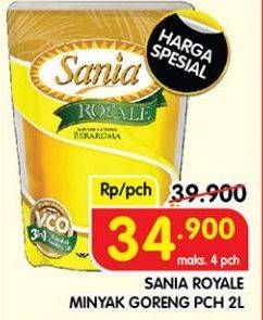 Promo Harga Sania Minyak Goreng Royale 2000 ml - Superindo