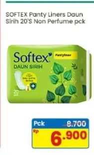 Promo Harga Softex Pantyliner Daun Sirih Regular 20 pcs - Indomaret