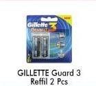 Promo Harga GILLETTE Guard 3 2 pcs - Alfamart