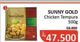 Promo Harga SUNNY GOLD Chicken Tempura 500 gr - Alfamidi
