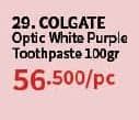 Promo Harga Colgate Toothpaste Optic White Purple 100 gr - Guardian