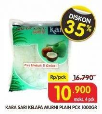 Promo Harga KARA Sari Kelapa Plain 1 kg - Superindo