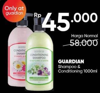 Promo Harga GUARDIAN Conditioning Shampoo 1000 ml - Guardian