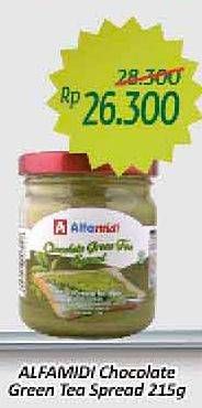 Promo Harga ALFAMIDI Selai Choco Green Tea 215 gr - Alfamidi
