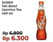 Promo Harga SOSRO Teh Botol Original 450 ml - Indomaret