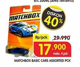 Promo Harga MATCH BOX Basic Car  - Superindo