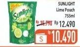 Promo Harga SUNLIGHT Pencuci Piring Lime 755 ml - Hypermart