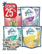 Promo Harga Glade One For All All Variants 70 gr - Hypermart