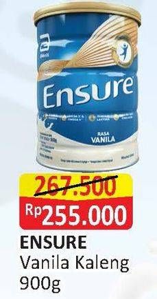 Promo Harga ENSURE Nutrition Powder FOS Vanila 900 gr - Alfamart