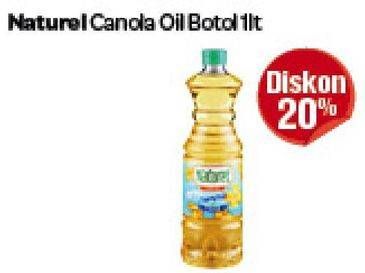 Promo Harga NATUREL Canola Oil 1 ltr - Carrefour