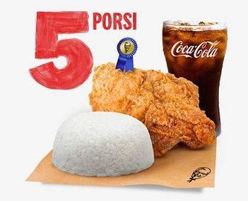 Promo Harga KFC Working Lunch Dinner 1  - KFC