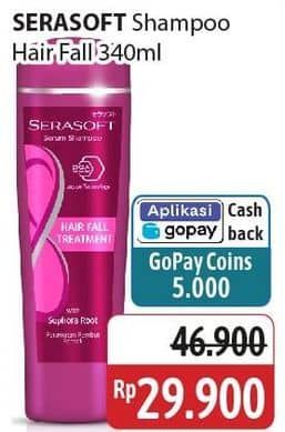 Promo Harga Serasoft Shampoo Hairfall Treatment 340 ml - Alfamidi