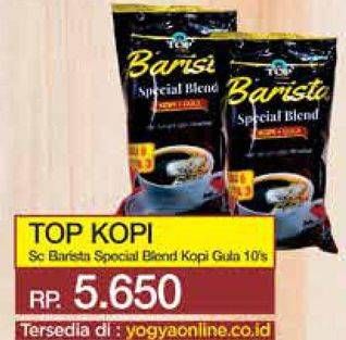 Promo Harga TOP COFFEE Barista Special Blend per 10 pcs 25 gr - Yogya