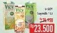 Promo Harga V-SOY Soya Bean Milk Original 1000 ml - Hypermart