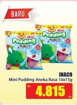 Promo Harga INACO Mini Pudding Mix Flavour 10 pcs - Hari Hari