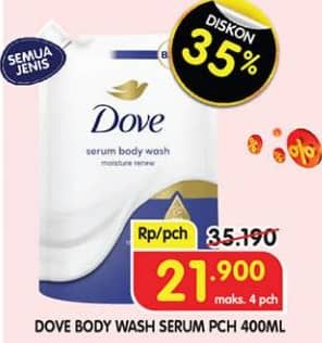 Promo Harga Dove Body Wash All Variants 400 ml - Superindo