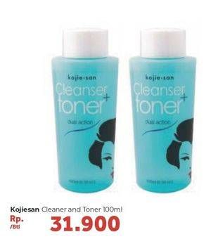 Promo Harga KOJIE SAN Cleanser Toner 100 ml - Carrefour